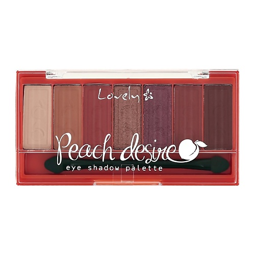 LOVELY Палетка теней для век PEACH DESIRE