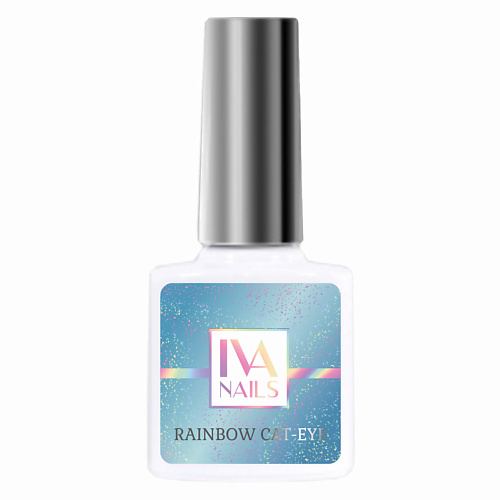 IVA NAILS Гель-лак Rainbow cat-eye iva nails каучуковая база для гель лака alien glass