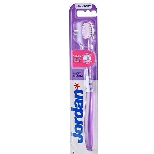 JORDAN* Зубная щетка Jordan Target Sensitive Ultra Soft, ультрамягкая валики силиконовые ultra soft m1