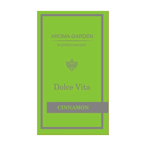 AROMA-GARDEN Ароматизатор-САШЕ Дольче Вита - Корица (Cinnamon) aroma garden ароматизатор саше дольче вита французское печенье
