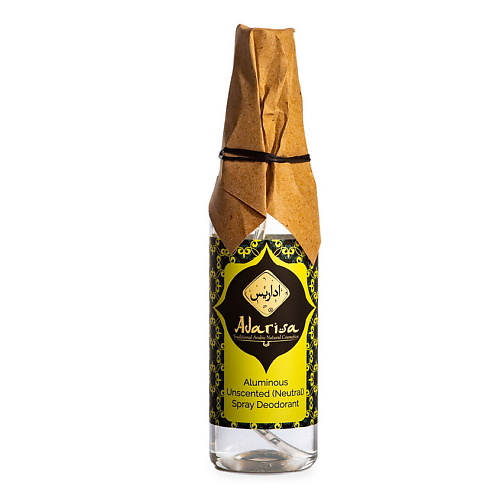 ADARISA Квасцовый дезодорант-спрей без запаха (нейтральный) 100 спаси барсука натуральный дезодорант квасцовый лаванда 100