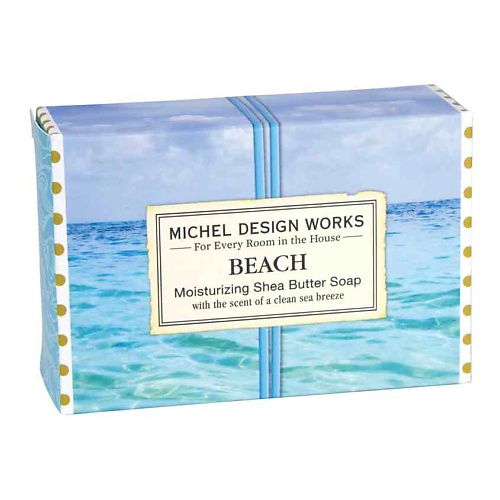 MICHEL DESIGN WORKS Мыло в подарочной коробке Пляж 127 michel design works крем для рук в подарочной коробке пляж 75