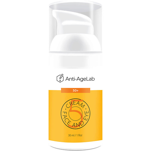 ANTI-AGELAB Крем пептидный антивозрастной от морщин50+ для области вокруг глаз, лица, шеи
