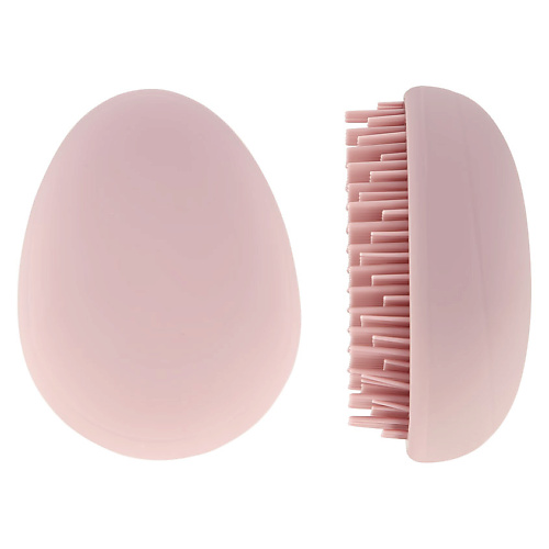 LADY PINK Расческа для волос распутывающая малая расческа для шерсти малая 6 х 6 см розовая