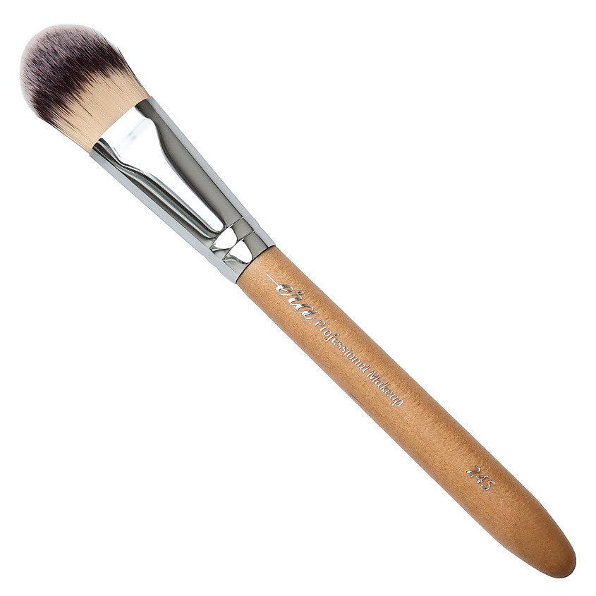 Изображение товара Профессиональная кисть для макияжа для кремовых текстур ERA 24S синтетическая ручка