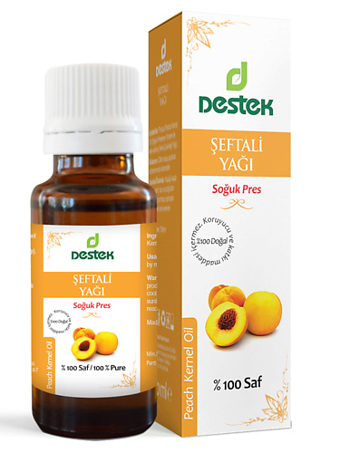 фото Destek масло из косточек персика для ухода за кожей лица и тела, увлажнение, питание