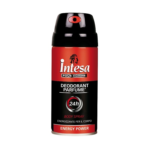 INTESA Парфюмированный дезодорант-спрей для тела Energy power 150 intesa парфюмированный дезодорант спрей для тела fresh 150