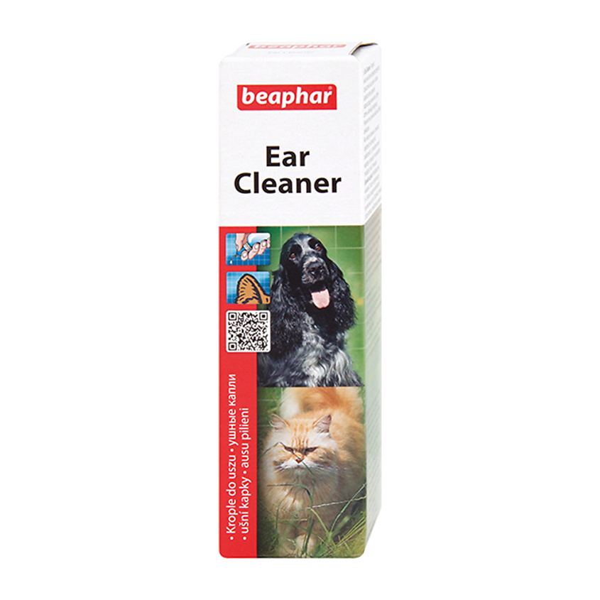фото Beaphar лосьон «ear-cleaner» для ушей для кошек и собак