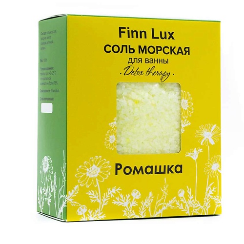 finnlux морская соль для ванны мерцающая с шиммером 4 380 0 FINNLUX Соль для ванны морская ароматическая 