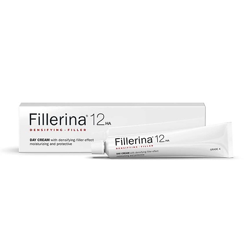 FILLERINA 12HA Дневной крем для лица с укрепляющим эффектом, уровень 4 50 fillerina 12ha densifying filler набор с укрепляющим эффектом уровень 5 60