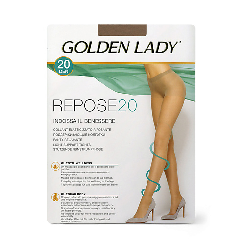 GOLDEN LADY Колготки женские 20 den Repose Melon 5 golden lady носки mio укороченные 2 пары bianco 39 41