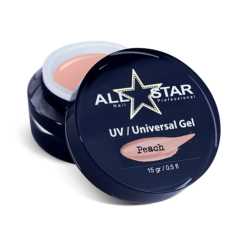 ALL STAR PROFESSIONAL Гель для  моделирования ногтей, UV-Universal Gel 