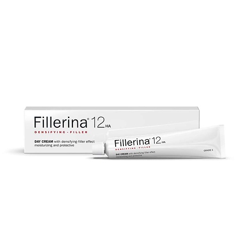 FILLERINA 12HA Дневной крем для лица с укрепляющим эффектом, уровень 3 50 fillerina 12ha densifying filler набор с укрепляющим эффектом уровень 5 60