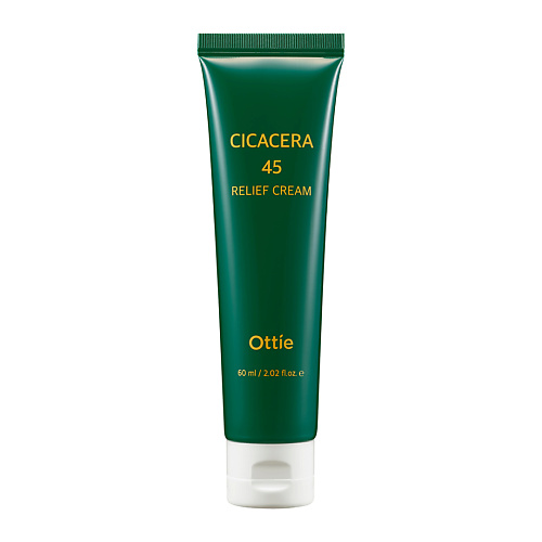 OTTIE Cicacera 45 Relief Cream Увлажняющий успокаивающий крем с центеллой азиатской 60