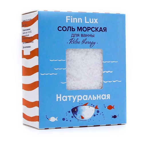 FINNLUX Соль для ванны морская 