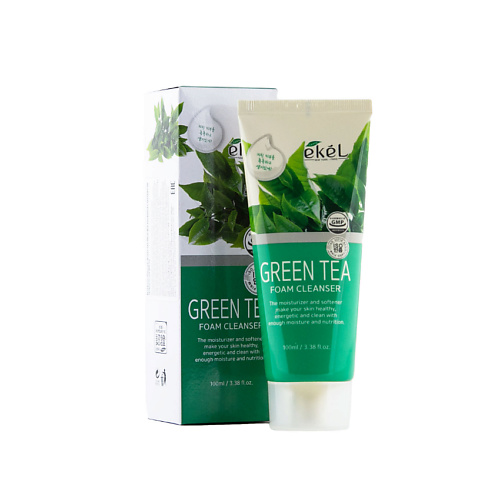 Средства для умывания Ekel Пенка для умывания с Зеленым чаем Тонизирующая Foam Cleanser Green Tea 100