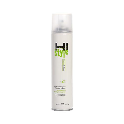 Лак для укладки волос HIPERTIN Экологический лак сильной фиксации Ипертин HI Style цена и фото
