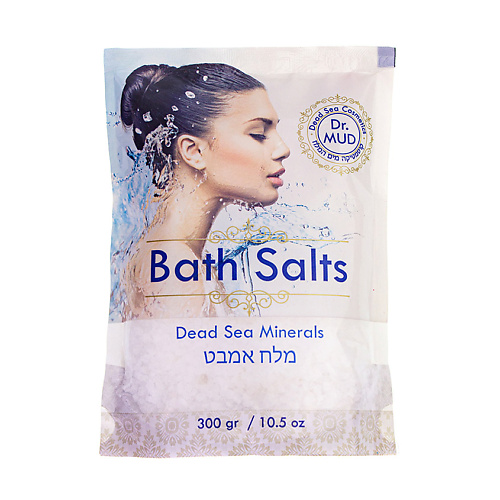 DR.MUD Соль для ванн Мертвого моря 300 mirida соль мертвого моря для ванн крепкий иммунитет со сбором лекарственных трав 530