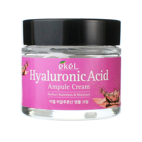 EKEL Крем для лица с Гиалуроновой кислотой Ампульный Ampule Cream Hyaluronic Acid 70