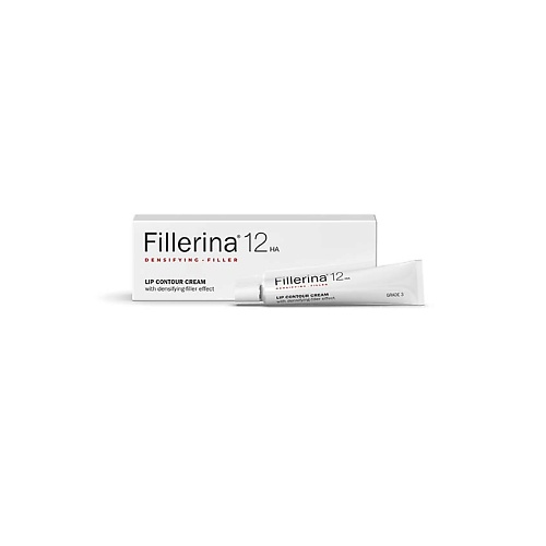FILLERINA 12HA Крем для контура губ с укрепляющим эффектом, 3 уровень 15 fillerina 12ha ночной крем с укрепляющим эффектом уровень 3 50
