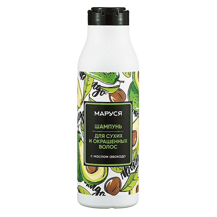 Шампунь для сухих и окрашенных волос с маслом авокадо 400 МЛ