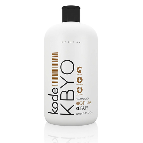 Шампунь для волос PERICHE PROFESIONAL Шампунь восстанавливающий с биотином Kode KBYO Shampoo Repair шампунь для волос periche profesional шампунь восстанавливающий с биотином kode kbyo shampoo repair