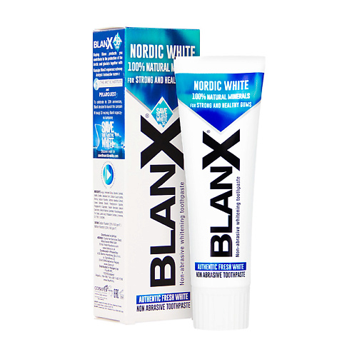BLANX Nordic White  Бланкс Нордик Вайт зубная паста