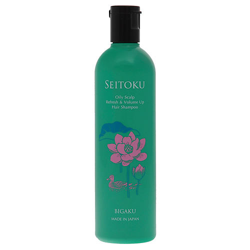 Шампунь для волос BIGAKU Японский шампунь Oily Scalp Refresh&VolumeUp для объема и ухода за жирной кожей