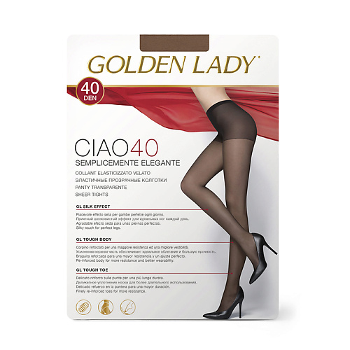 GOLDEN LADY Колготки женские 40 den Ciao Visone 5 golden lady носки forte укороченный