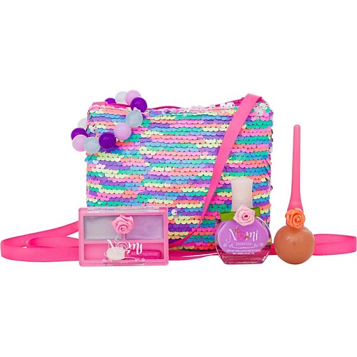 фото Nomi подарочный набор детской косметики "сумочка волшебное конфетти №2"