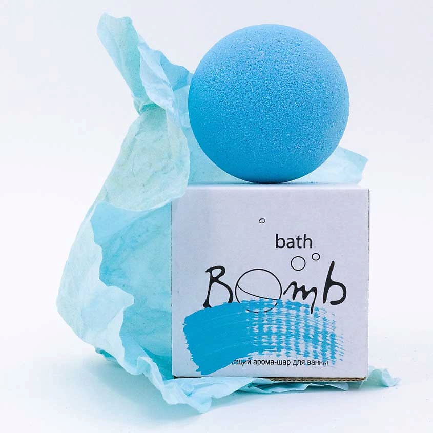 Бомбочка для ванны Большой голубой шар