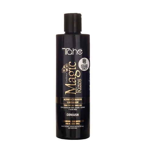 TAHE Питательный шампунь для волос MAGIC RIZOS COWASH 300 tahe солнцезащитная сыворотка для волос botanic solar capilar sos protect 125