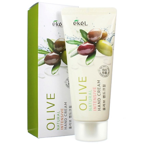 Уход за руками Ekel Крем для рук смягчающий с Оливой Natural Intensive Hand Cream Olive 100