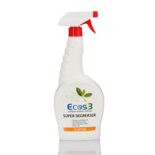 ECOS3 Обезжириватель для мытья посуды 750 yz обезжириватель и удалитель влаги vip prep