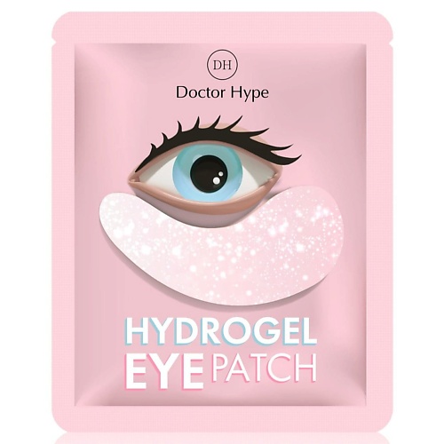 DOCTOR HYPE Патчи гидрогелевые для глаз doctor hype тканевые освежающие лифтинг патчи для глаз 65