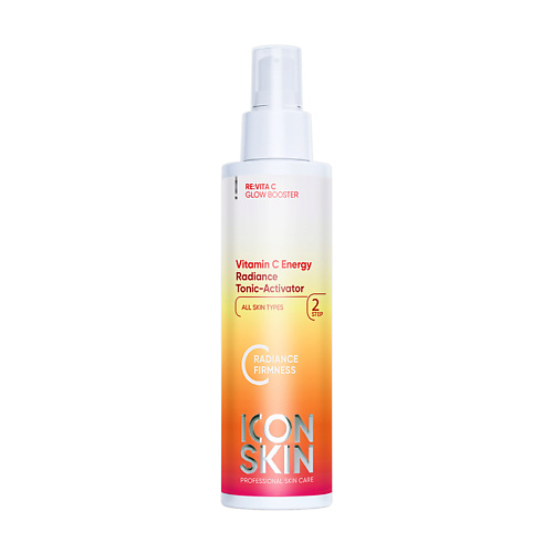 ICON SKIN Тоник-активатор для сияния кожи VITAMIN C ENERGY 150.0 пенка для умывания с муцином улитки и гинкго билоба energy skin foam