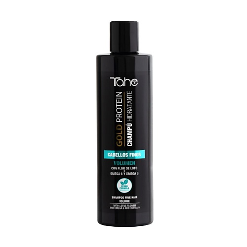 TAHE Увлажняющий шампунь для тонких волос Gold Protein volume 300 tahe шампунь для объема волос botanic tricology volume shampoo 300 0