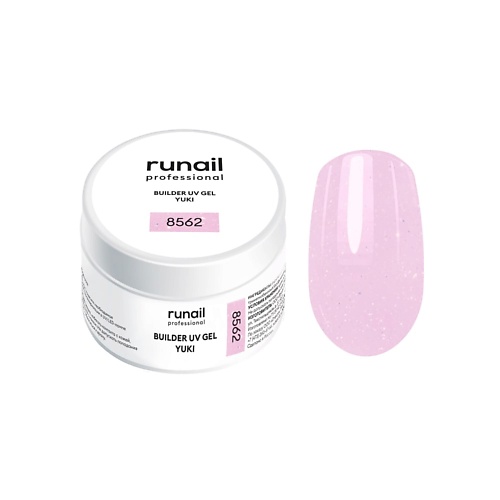 Гель для наращивания ногтей RUNAIL PROFESSIONAL УФ-гель моделирующий POTAL гель для наращивания ногтей runail professional моделирующий уф гель c жемчужным эффектом builder uv gel pearl