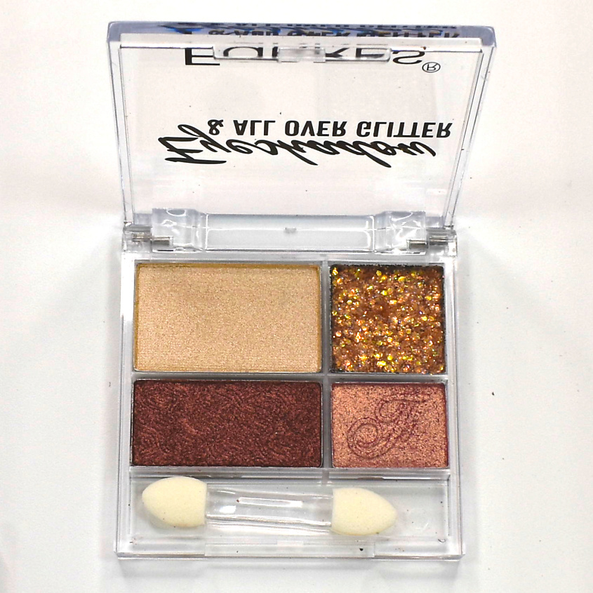 Изображение товара Палетка теней FARRES All Over Glitter с шиммером и глиттером