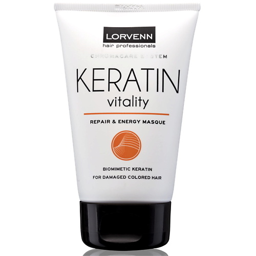 Маска для волос LORVENN HAIR PROFESSIONALS Восстанавливающая маска с кератином KERATIN VITALITY восстанавливающая маска concept keratin