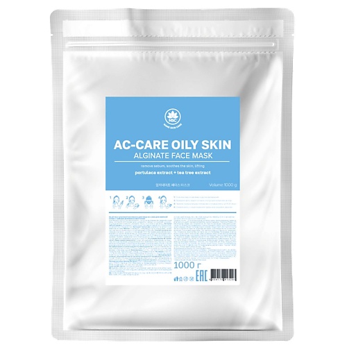 NAME SKIN CARE Маска Альгинатная  AC-care для жирной кожи с чайным деревом и ментолом 1000