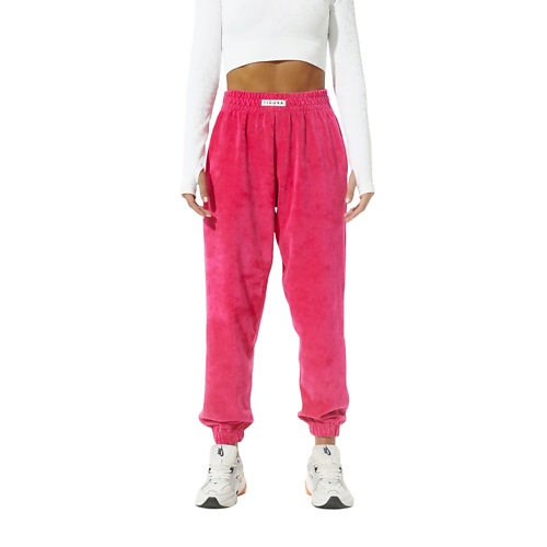 FIGURA Брюки Велюр Pink figura брюки из футера white