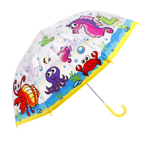 MARY POPPINS Зонт детский Подводный мир зонт детский минни маус розовый 8 спиц d 86 см