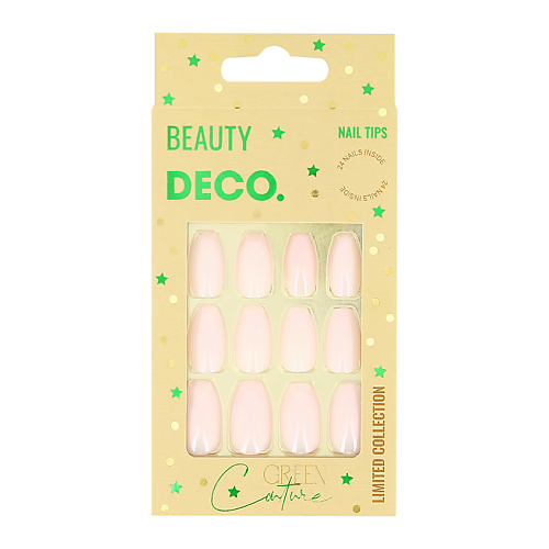 фото Deco. набор накладных ногтей green couture
