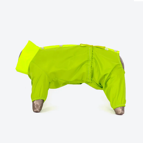 Куртка YORIKI Дождевик для собак Лайм, мальчик фото