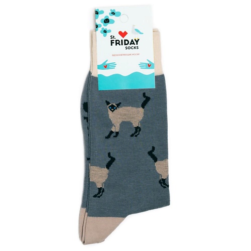 ST.FRIDAY Носки Сиамский кот st friday носки в классическую полоску и носочком сердечком