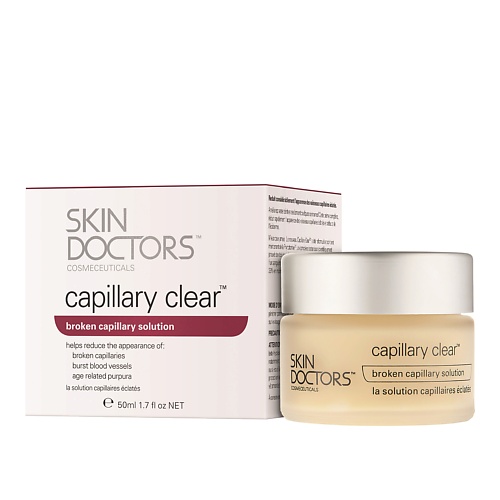 SKIN DOCTORS Крем для кожи лица корректирующий Capillary Clear 50.0 гель для поддержания гигиены жирной кожи clear