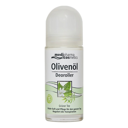 фото Medipharma cosmetics дезодорант роликовый "зеленый чай" olivenol