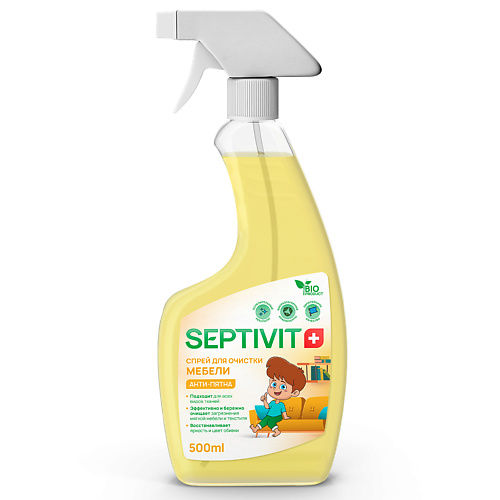 фото Septivit универсальное чистящее средство для очистки мебели анти-пятна
