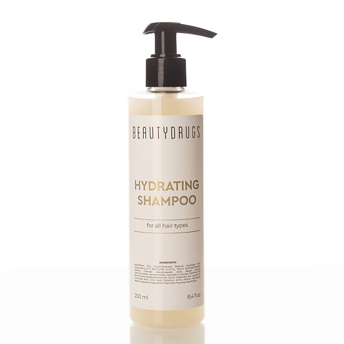 увлажняющий шампунь hydrating shampoo 300 мл Шампунь для волос BEAUTYDRUGS Увлажняющий шампунь HYDRATING SHAMPOO